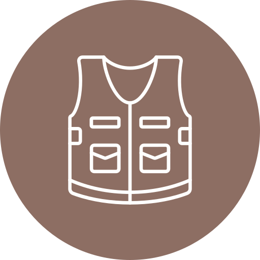 Protector vest Generic color fill icon