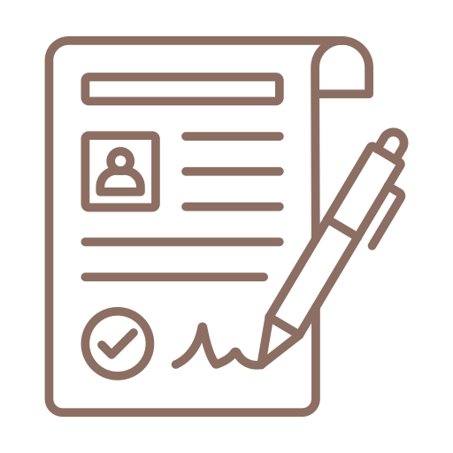 Contract Generic color outline icon