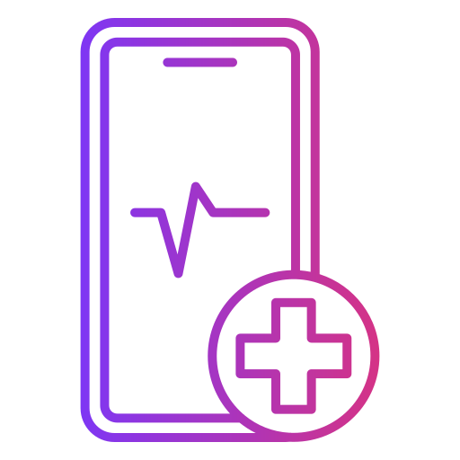medizinische app Generic gradient outline icon