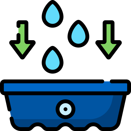 Drain pan Special Lineal color icon