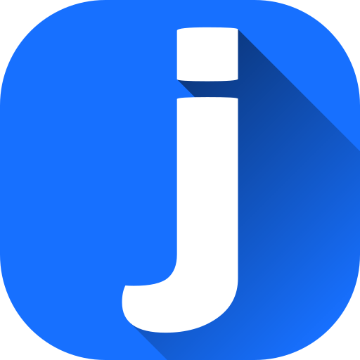 buchstabe j Generic gradient fill icon