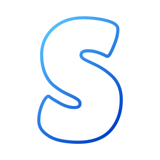 Letter s Generic gradient outline icon