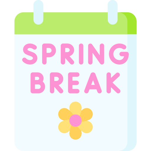 vacaciones de primavera Special Flat icono