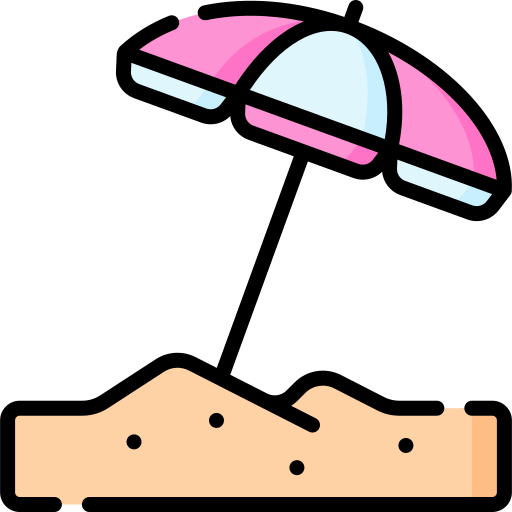 sonnenschirm Special Lineal color icon