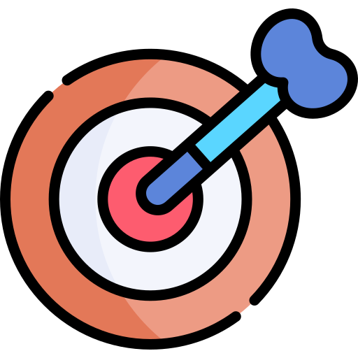 Target Kawaii Lineal color icon