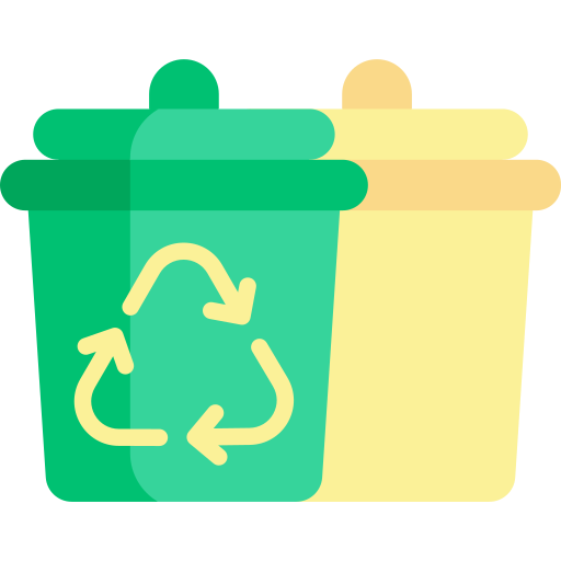 reciclar Kawaii Flat icono