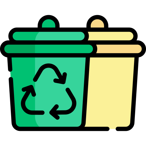recyclen Kawaii Lineal color icoon