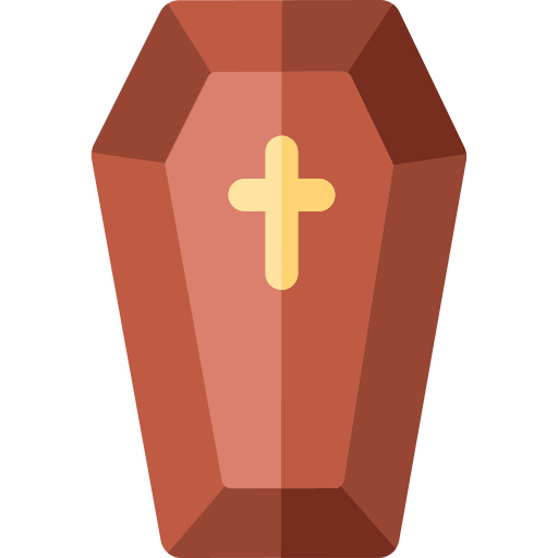 棺 Basic Rounded Flat icon