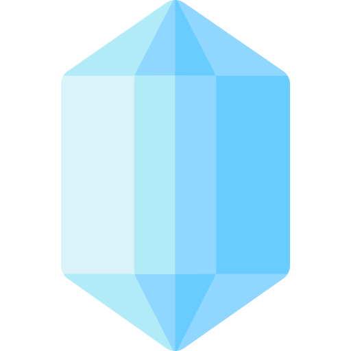 結晶 Basic Rounded Flat icon
