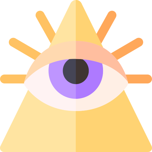 illuminati Basic Rounded Flat icono