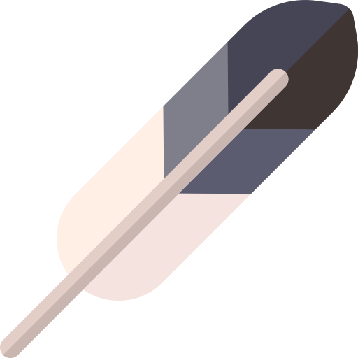 pluma Basic Rounded Flat icono