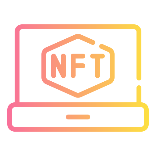 nft Generic gradient outline icoon