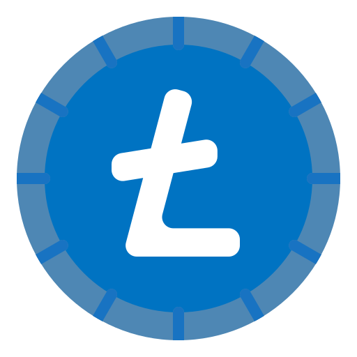 Litecoin Generic color fill icon