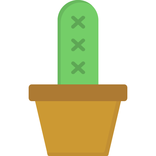 cactus Generic color fill icoon
