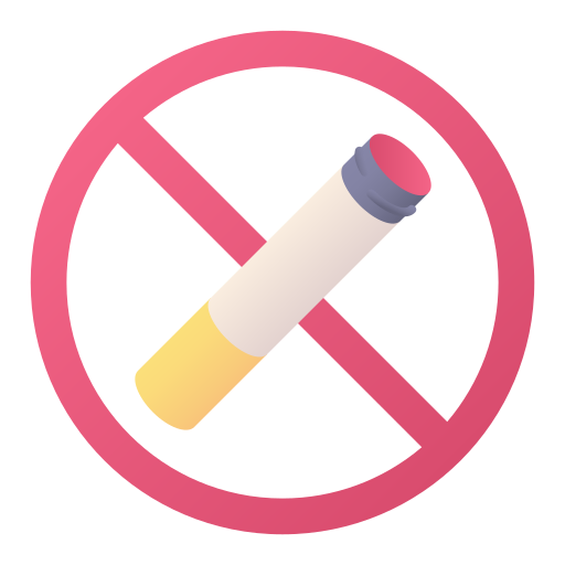 No smoke Generic gradient fill icon