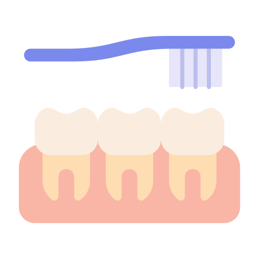 Чистить зубы Generic color fill иконка