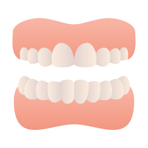 Зубы Generic gradient fill иконка
