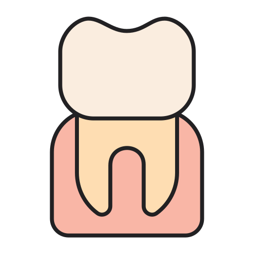 Tooth Generic color lineal-color icon