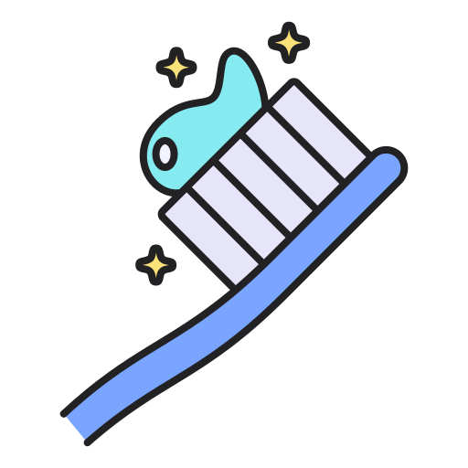 Tooth Brush Generic color lineal-color icon