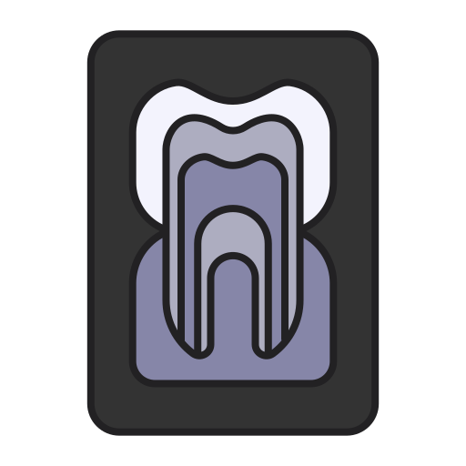 X ray Generic color lineal-color icon
