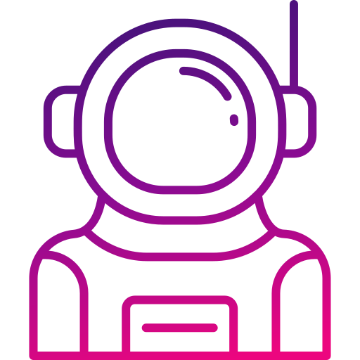astronauta Generic gradient outline icona