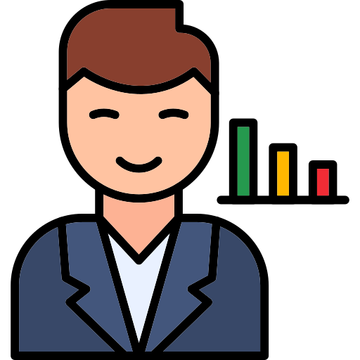 Бизнес-аналитик Generic color lineal-color иконка