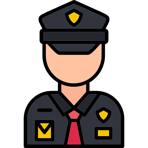 警察官 Generic color lineal-color icon