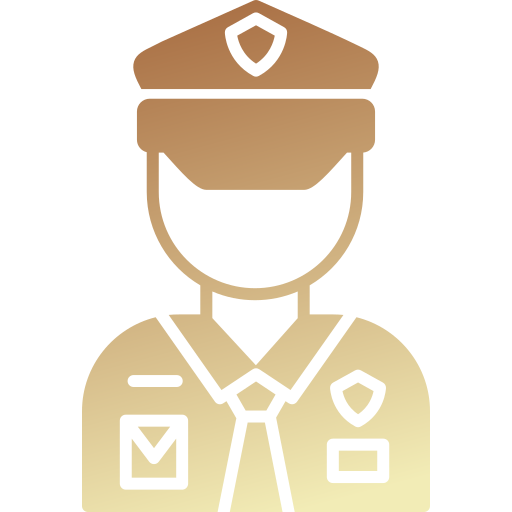 Police officer Generic gradient fill icon