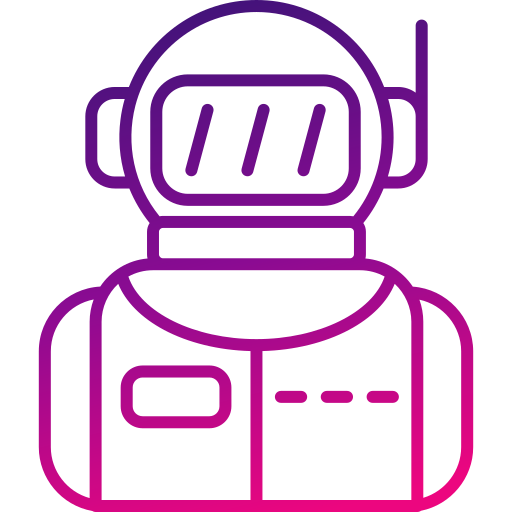 astronaut Generic gradient outline icon
