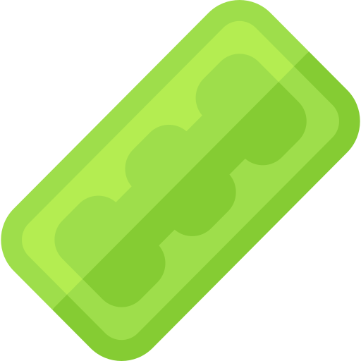 célula vegetal Basic Rounded Flat icono