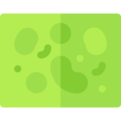 komórka roślinna Basic Rounded Flat ikona