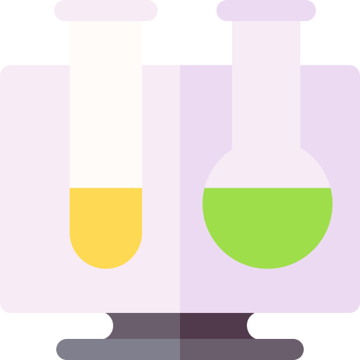 laboratório virtual Basic Rounded Flat Ícone