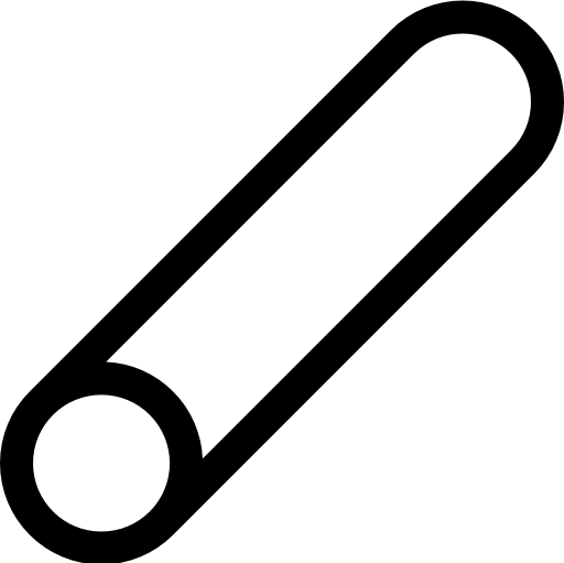 チョーク Basic Straight Lineal icon