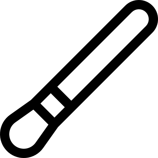 bürste Basic Straight Lineal icon