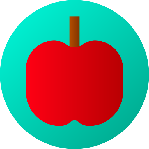 apfel Flat Circular Gradient icon