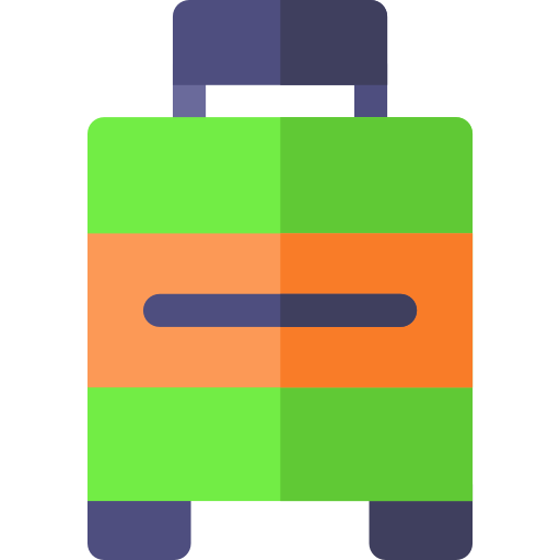 bagage Basic Rounded Flat icoon