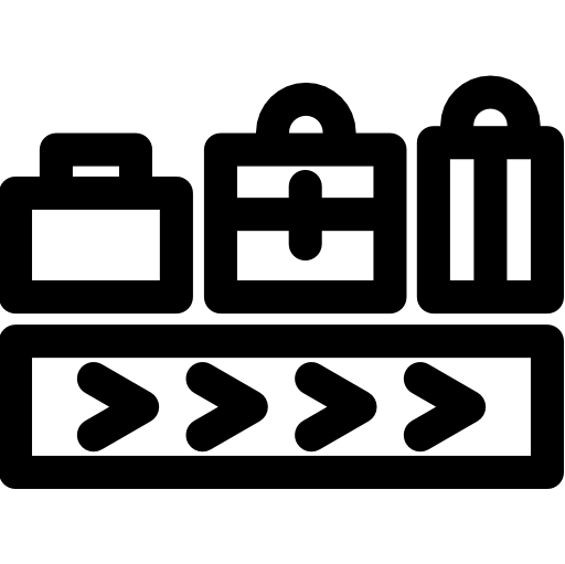 förderband Basic Rounded Lineal icon