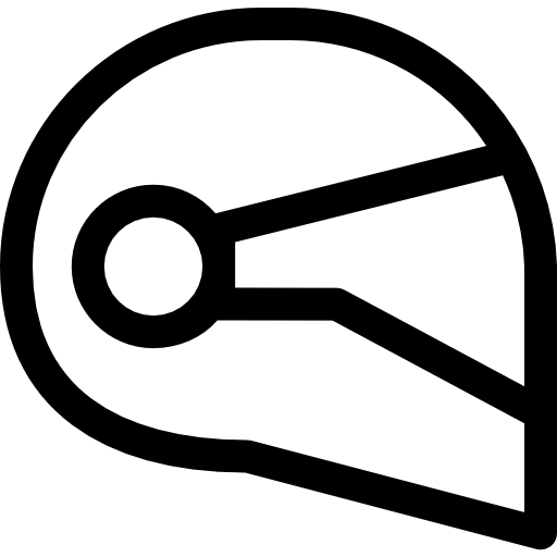 ヘルメット Basic Rounded Lineal icon