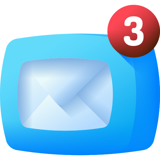 3d mail 3D Color icon