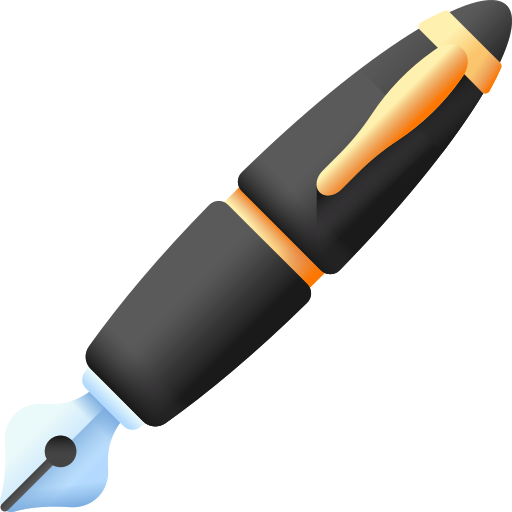 stylo 3d 3D Color Icône