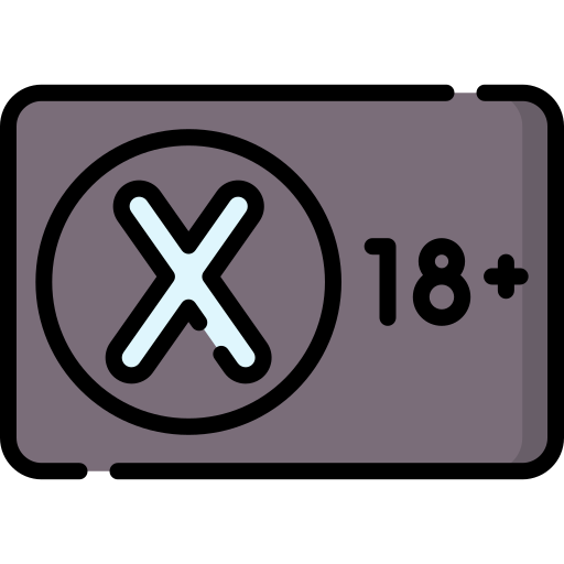 Rated x Special Lineal color icon