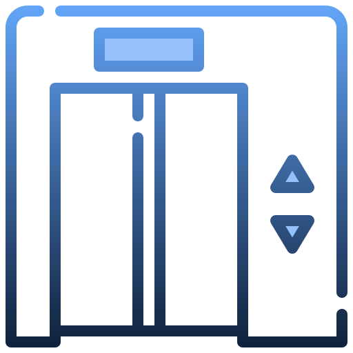 Лифт Generic gradient outline иконка