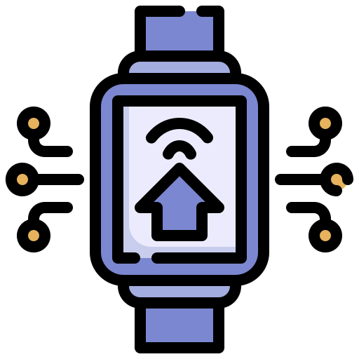 slim horloge Generic color outline icoon