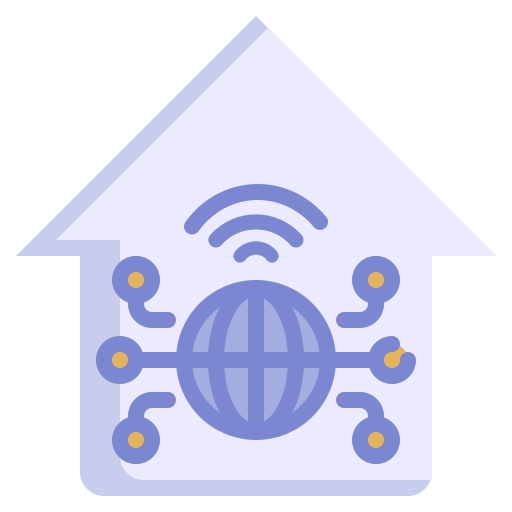 Smart home Generic color fill icon