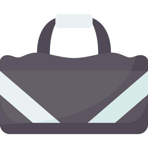 Sport bag Amethys Design Flat icon