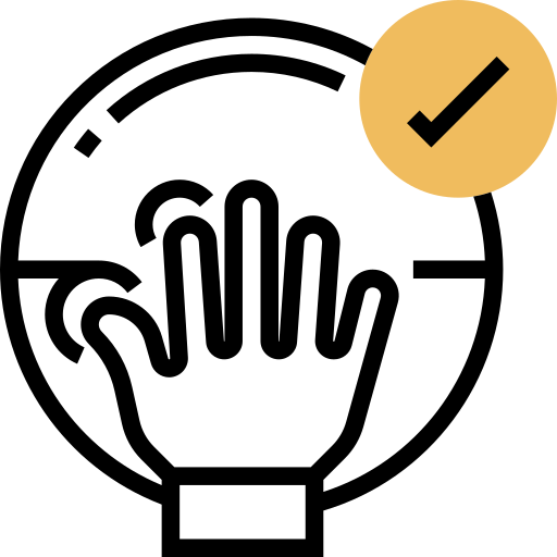 biometryczny Meticulous Yellow shadow ikona