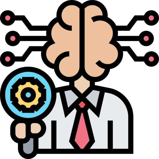 business intelligence Meticulous Lineal Color icon