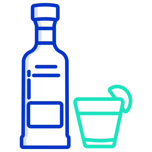 tequila Icongeek26 Outline Colour Ícone
