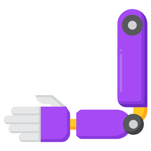 Bionic arm Flaticons Flat icon