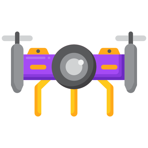 drone Flaticons Flat Icône